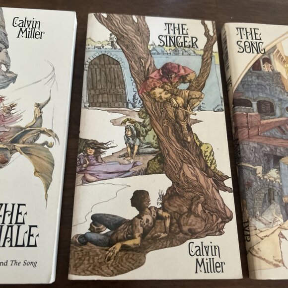 Calvin Miller The Singer, The Song, & The Finale Trilogy Vintage Paperback 1979 - Picture 3 of 16